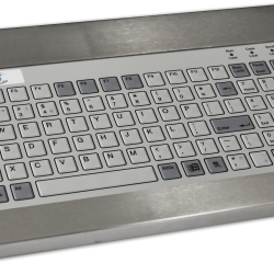 96 Key Industrial Keyboard Cased Front