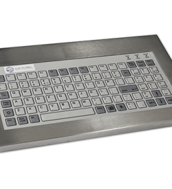 96 Key Industrial Keyboard Cased Front