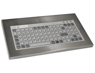 96 Key Industrial Keyboard Cased Front